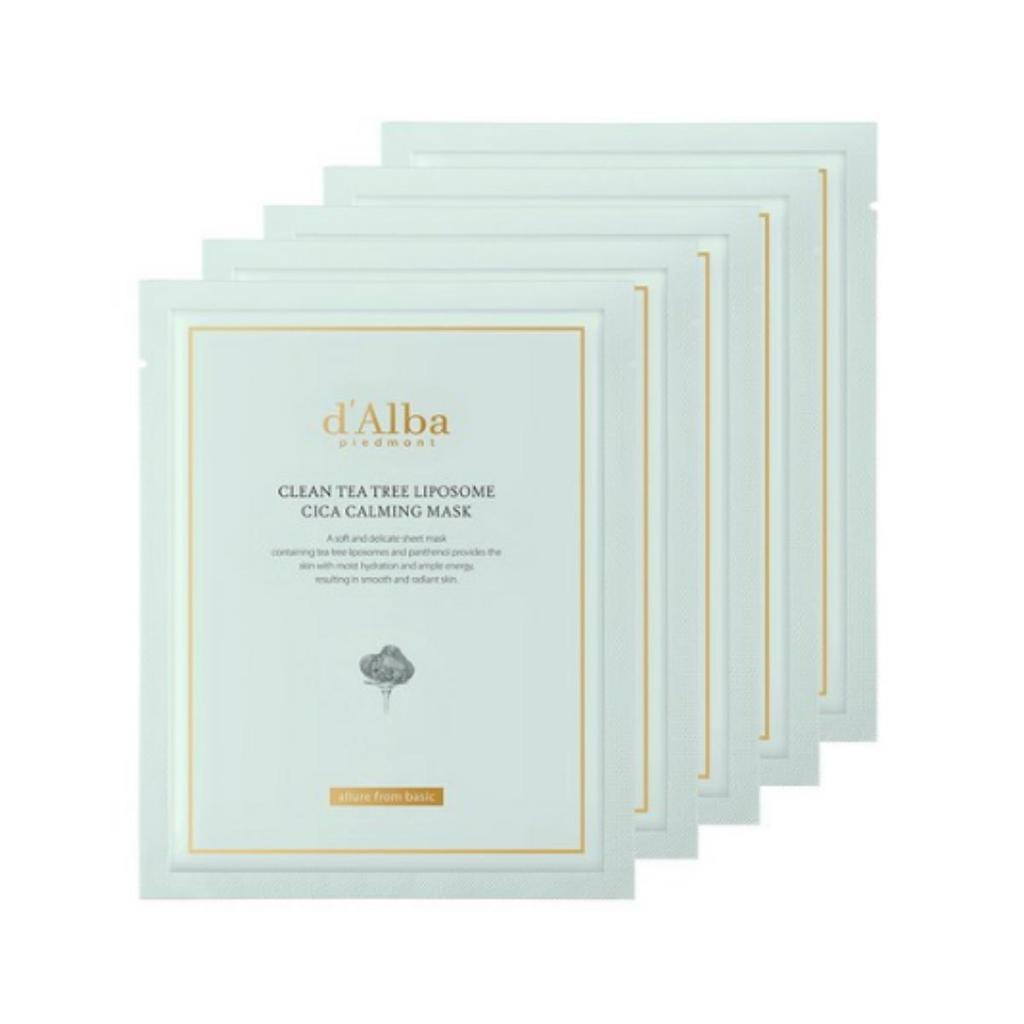 DALBA Clean Tea Tree Liposome Cica Calming Mask Pack