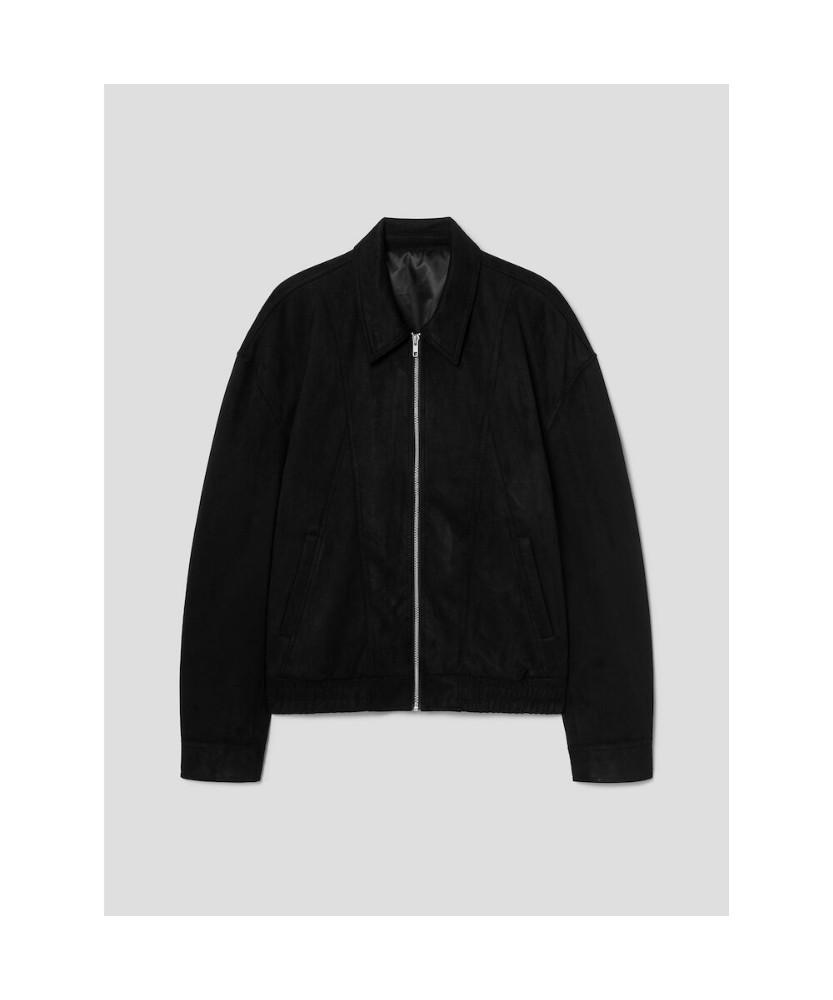 8Seconds Faux Suede Padded Blouson Black