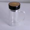 Tianyi Double-Layer Glass Tea Cup with Logo and High Borosilicate Design