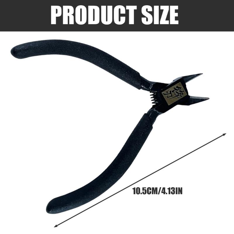 Carbon Steel Precisions Cutter Pliers for Puzzles Model Assembly DIY Featuring Diagonal Nippers for Hand Wire Cutting