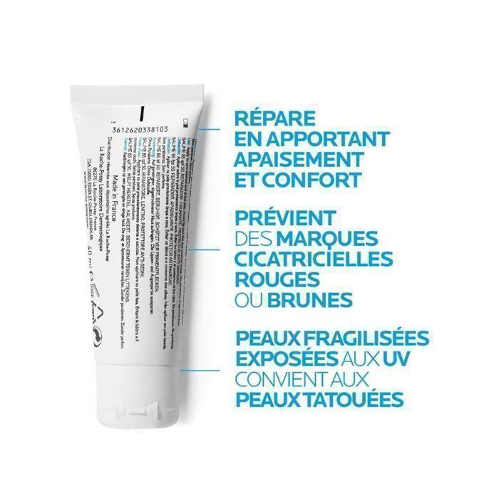 Baume réparateur - La Roche Posay - Cicaplast B5 - SPF50 - 40ml - Peaux sensibles