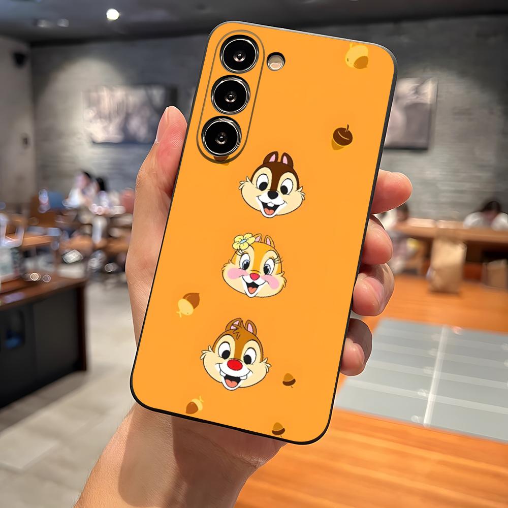 C-Chip 'n' Dale Phone Case For Samsung S23 Ultra S24 S22 S20 Fe S21 Plus Galaxy A54 A34 A24 A53 A13 A16 Back Cover