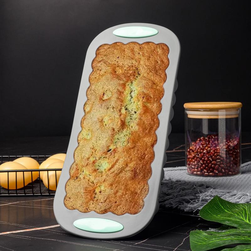Baking Pan Silicone Mold Large Rectangular Toast Box Cake Mousse Mold High Temperature Kitchen Supplies