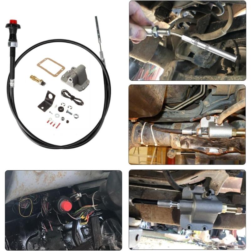 Axles Disconnect Experience Enhanced Vehicle PerformancesDurable for XJ MJ YJ 1984-1995 4x4PosiLok PSL900 Conversion Kit