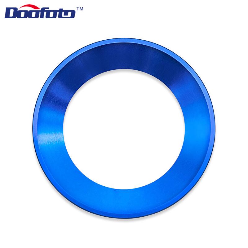 Car Interior Steering Wheel Emblem 3D Sticker Styling Aluminium Alloy Sticker Case For Volkswagen Golf 6 7 Polo CC Tiguan