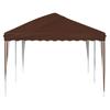 Pop Up Party Tent 575 X 290 X 245 Cm Brown