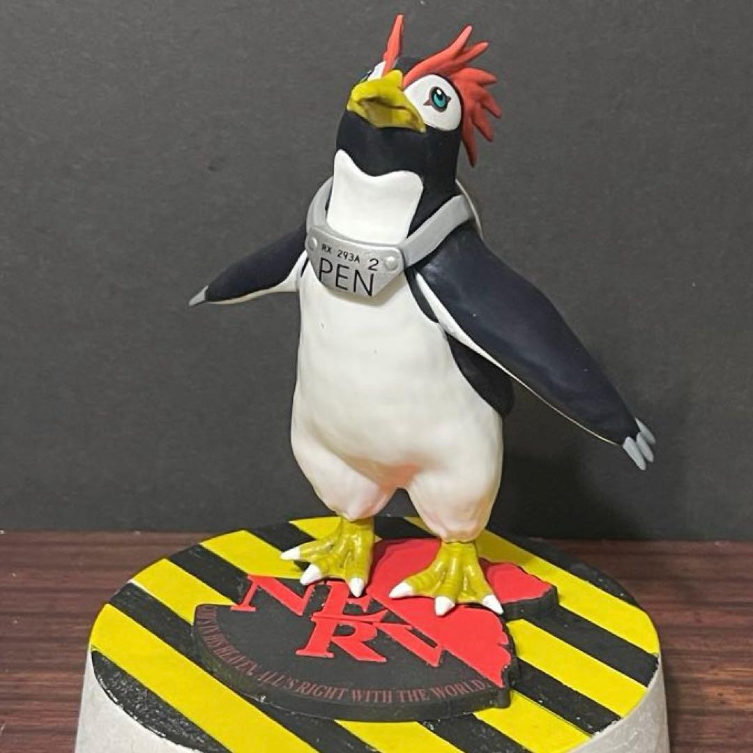 

[USED] Evangelion Pen Pen Figure with Original Base and Bonus Mini Pen Pen