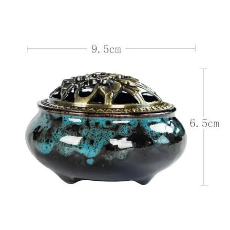 Spiral Incense Holder Wooden Aromatherapy Burner for Cone Stick Creative Home Decor Desktop Zen Decor for Meditation Yoga Room