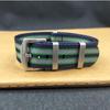 High-End NATO One-Piece Nylon Watch Strap - Canvas Woven, Sizes 18/20/22/24.