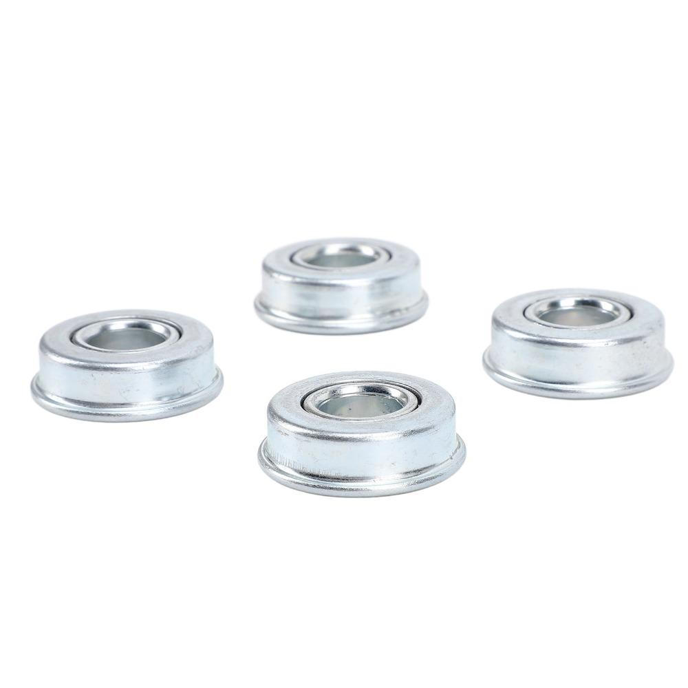4PCS Steel Material Lawn Mower Bearings Silver Ball Bearing Replacement Wheel Drive Mower Bearings
