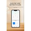 TOMZN NFC Passive Intelligent Padlock Keyless No Keyway Waterproof Theft-proof Thickened Body Lock/Unlock Record Nfc Lock APP