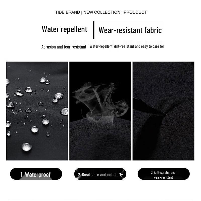 JEANSWEST Men's Outdoor Functional Straight-Leg Cargo Pants