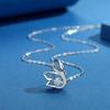 Premium Sense Light Luxury Versatile Smart Swan Necklace Women's S925 Silver Pendant Collarbone Chain Jewelry