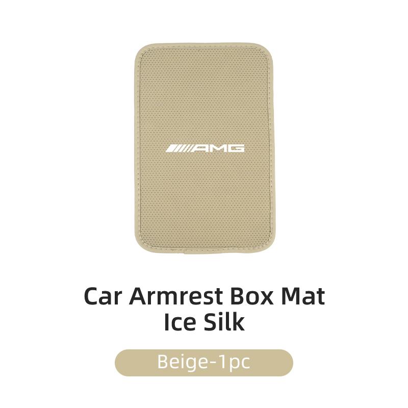 

GLC GLB Car Armrest Mat Auto Armrests Box Mats Car Center Console Armrest Cushion For Mercedes Benz AMG A C E Class W201 W210 W