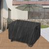 Outdoor Grill Cart Cover Grill Cart Dust Cover For BBQ Oxford Fabric Cloth Waterproof Protector With Handles For Lawn Barbecue