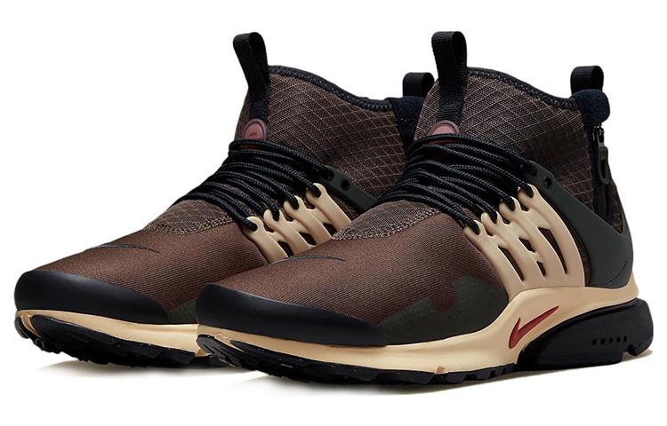 Nike Air Presto Mid Utility Baroque Brown Sesame Sequoia Canyon Rust DC8751-200