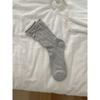 Love-themed Hollowed-out Atmosphere-themed Bow Tie Pile Socks for Children, Lightweight and Breathable Mid-calf Socks with Sweet Floral Patterns