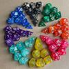 Board Games Family Party Entertainment Star Shine Dice Set Dice Galaxy Dice Polyhedral Dice Set