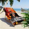 Mr. Worldwide Print Beach Towel, Large Soft Quick Dry Towel for Beach Camping Swimming