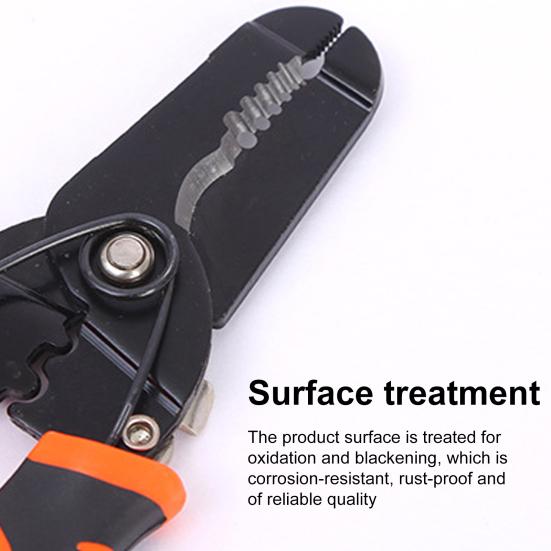 1/2Pcs Wire Strippers Crimping Tools with Ergonomic Handle High Precision Universal Multifunctional Electric Wire Cable Cutters