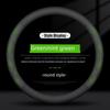 Steering Wheel Cover, Non-Slip, Sweat-Absorbent, Ultra-Thin, Round D-Shaped, Breathable, Universal for All Seasons, Genuine Leather, for Men and Women