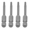 10PCS 2.5mm Hex Scoket Electric Screwdriver Bits Magnetic Head S2 Alloy Steel Hardware Tools