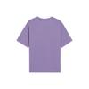 Li Ning T Shirts Men's Purple Crew Neck Moderate Straight Fit AHSS765-7