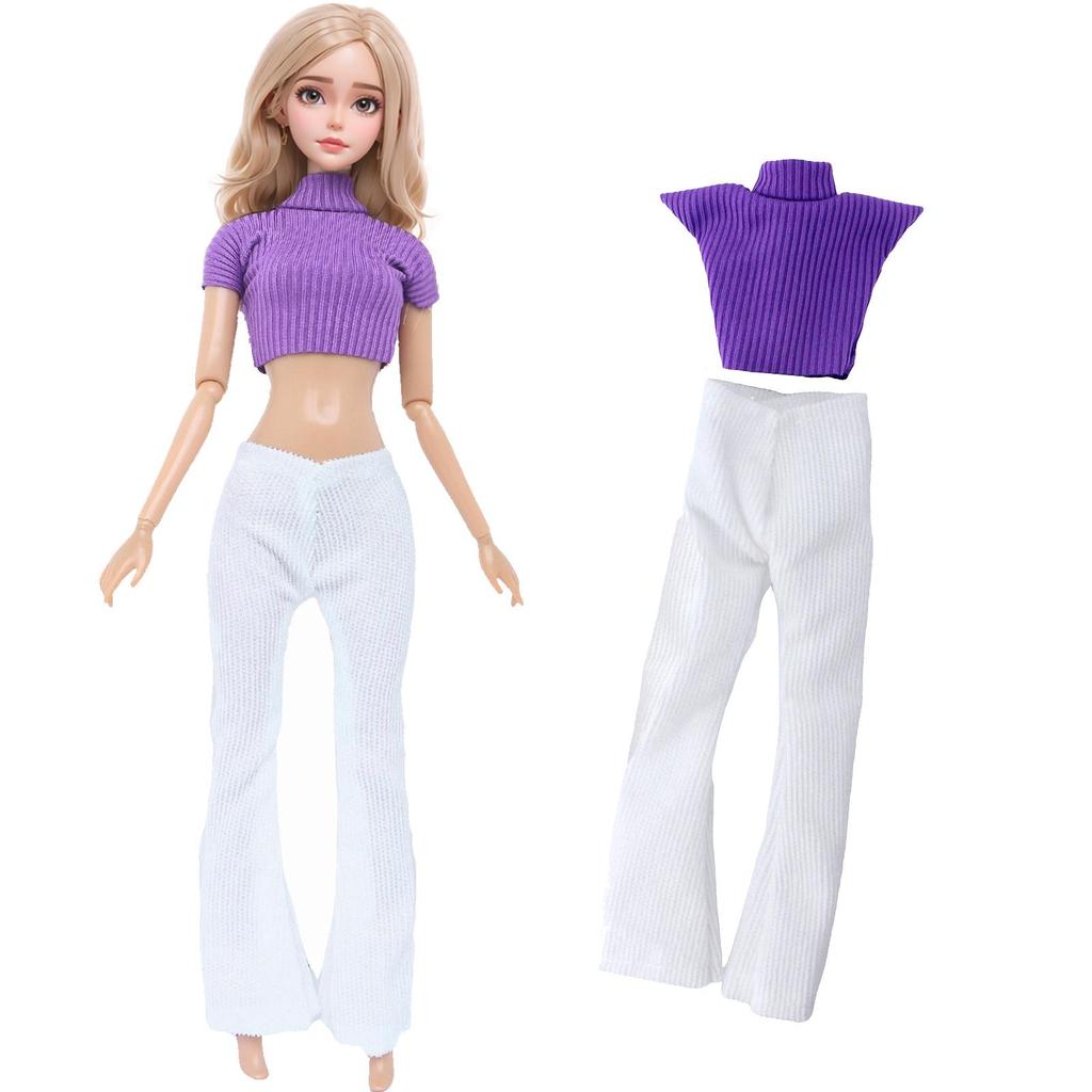 Doll Clothes for 30cm Girl Doll Lot Styles Dress Shorts Shirts Cute Outfits for 1/6 11.5 Inch Doll Girl Toy Kids Gift Accessories