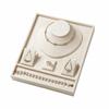 Texture Jewelry Packaging Gift Box Velvet Jewelry Set Display Stand  Photography Props