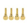 2pieces/set Simple Design Gold/Silver Color Saxophone Sax Neck Screw Alto Tenor Woodwind Instrument Accessories