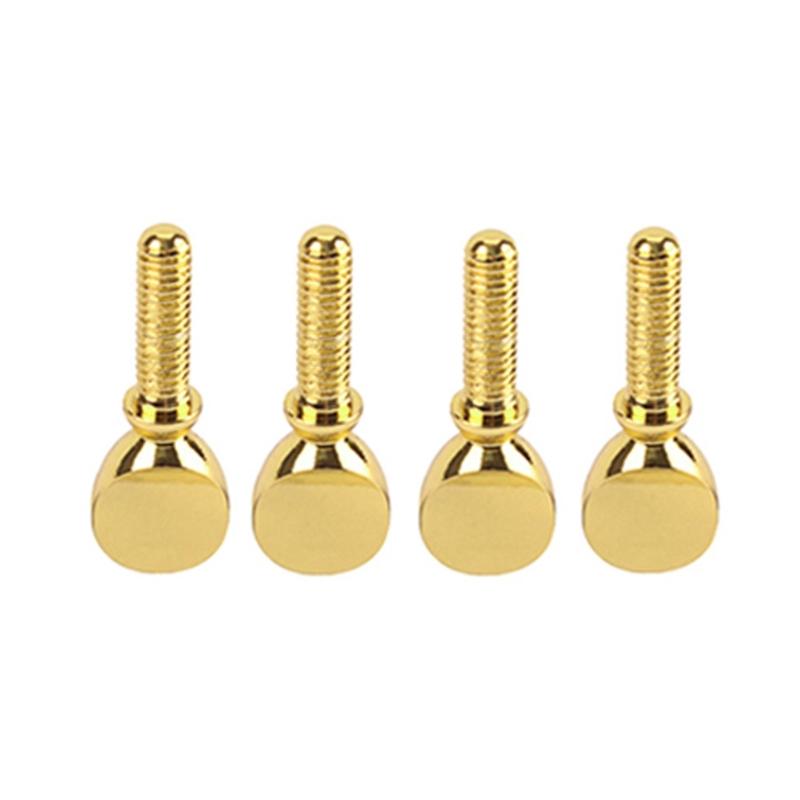 2pieces/set Simple Design Gold/Silver Color Saxophone Sax Neck Screw Alto Tenor Woodwind Instrument Accessories