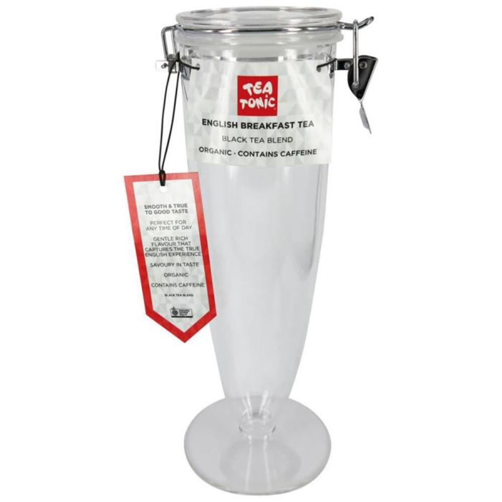 

Tea Tonic Display Cone Jar EMPTY English Breakfast