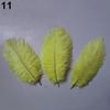 15 Pcs Natural Ostrich Feathers Colored Soft Feather for Clothes Wedding Decor
