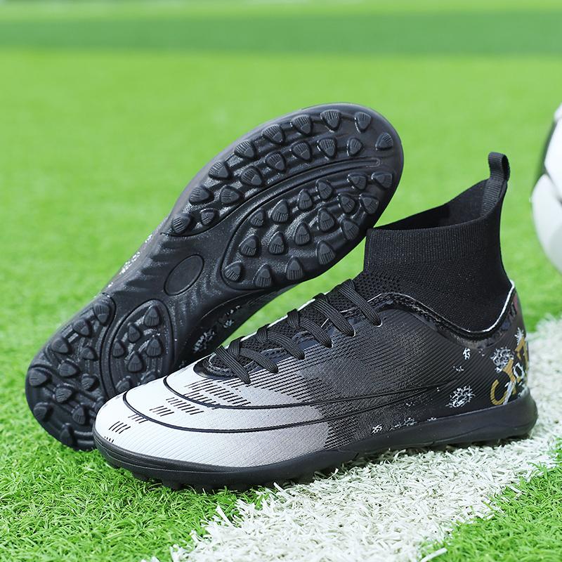 Men Soccer Shoes Studded Society Indoor Football Man Field Boots Fast Professional Non-Slip Kids Football Shoes