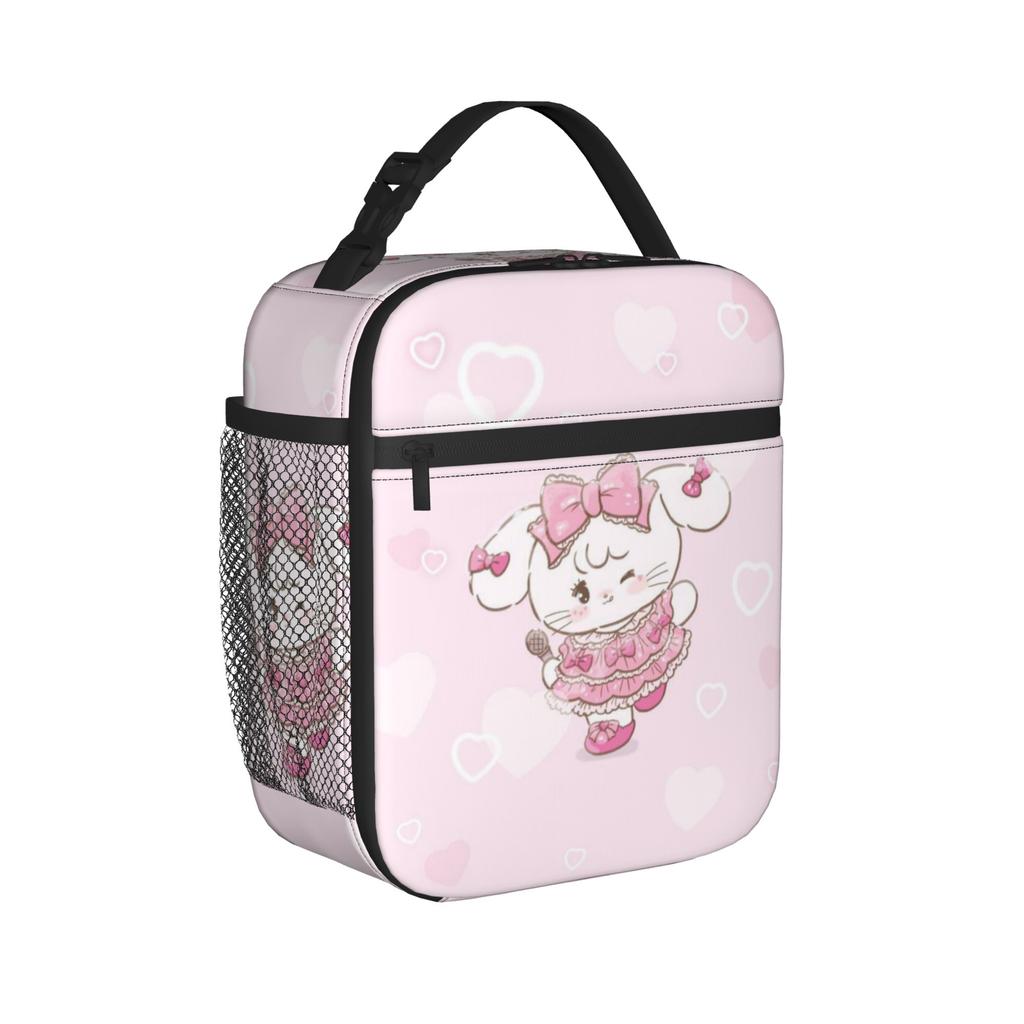 Cartoon Mikkos Insulated Lunch Bags Cooler Bag Reusable,Meal Container High Capacity Tote Lunch Box for Men Women School Picnic