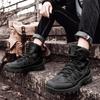 Large Size Outdoor Field Training High-top Desert Combat Boots Training Men's Shoes Men's Mountaineering Shoes Outdoor Sports Shoes