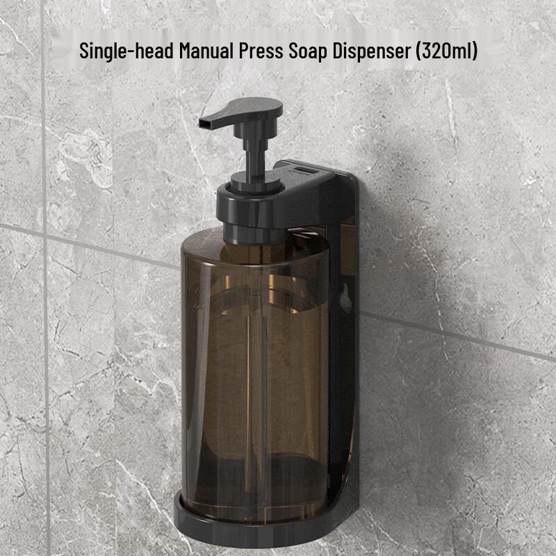 OIMG Wall-Mounted Triple Soap Dispenser