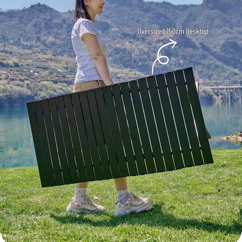 Portable Ultra-light Folding Camping Table and Chair Set for Outdoor Picnics and Barbecues