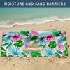 Quick-drying Double-sided Velvet Beach Towel Supports Microfiber Sports Printing Bath Towel