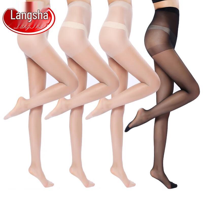 LANSWE Damen Ultra-Dünne Formende Strumpfhose (6 Pack)