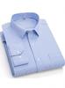 Men's Autumn Striped Business Casual Long-Sleeve Shirt