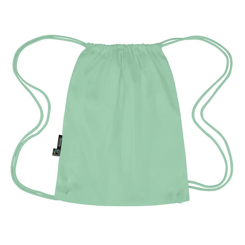 Neutral Plain Gym Drawstring Bag