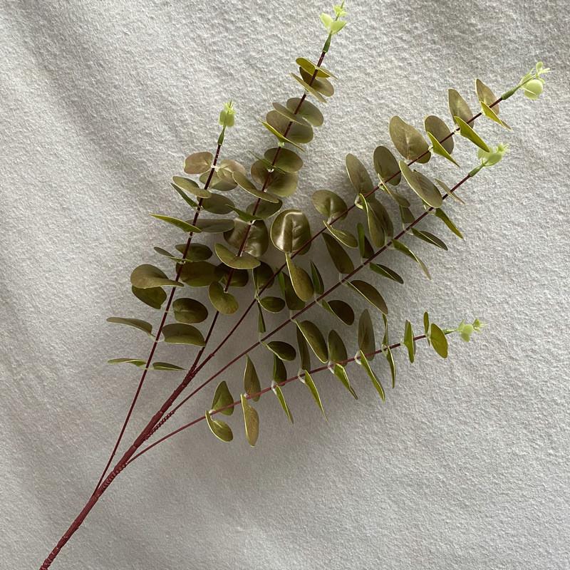 3d Printed Money Leaf Artificial Plant With Vibrant Colors For Living Room Decor