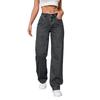 KOTTY Women's High-Rise Light Fade Stretchable Jeans(Grey,26)