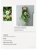 Stylish Daisy Pendant Faux Flower Vine for Indoor Wall Decoration and TV Background