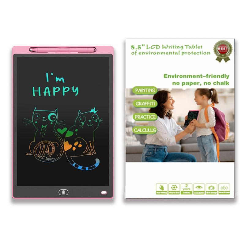 LCD Drawing Board - 21.59cm Kids' Doodle Tablet, Durable Design, Easy Erase, a Must-Have Holiday Gift!