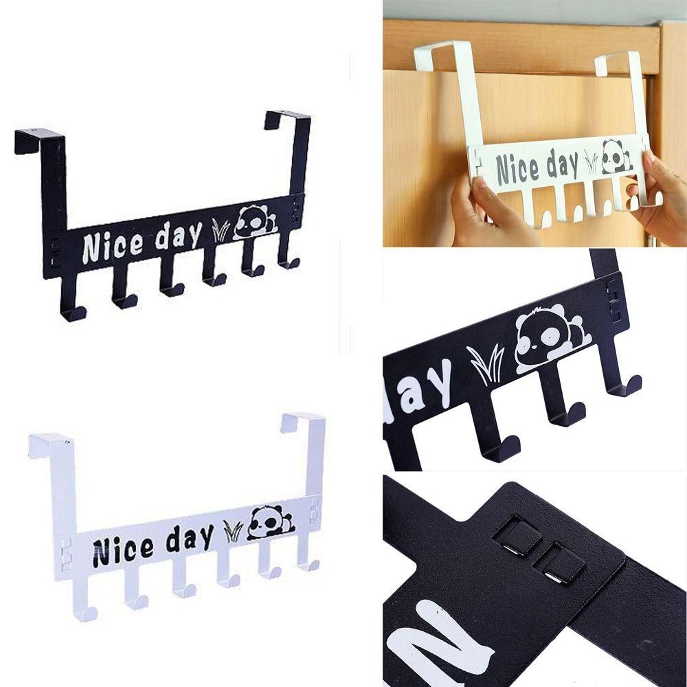 

Clothes Storage Bedroom Storage Holder Metal Coat Hat Towel Hanger Household Organizer Accessories білий