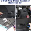 1-4pcs Auto Body Panel Door Fastener Car Clip Removal Pliers Tool Kit - Push Pin Trim Removal Pry Tool Repair Set for Automotive