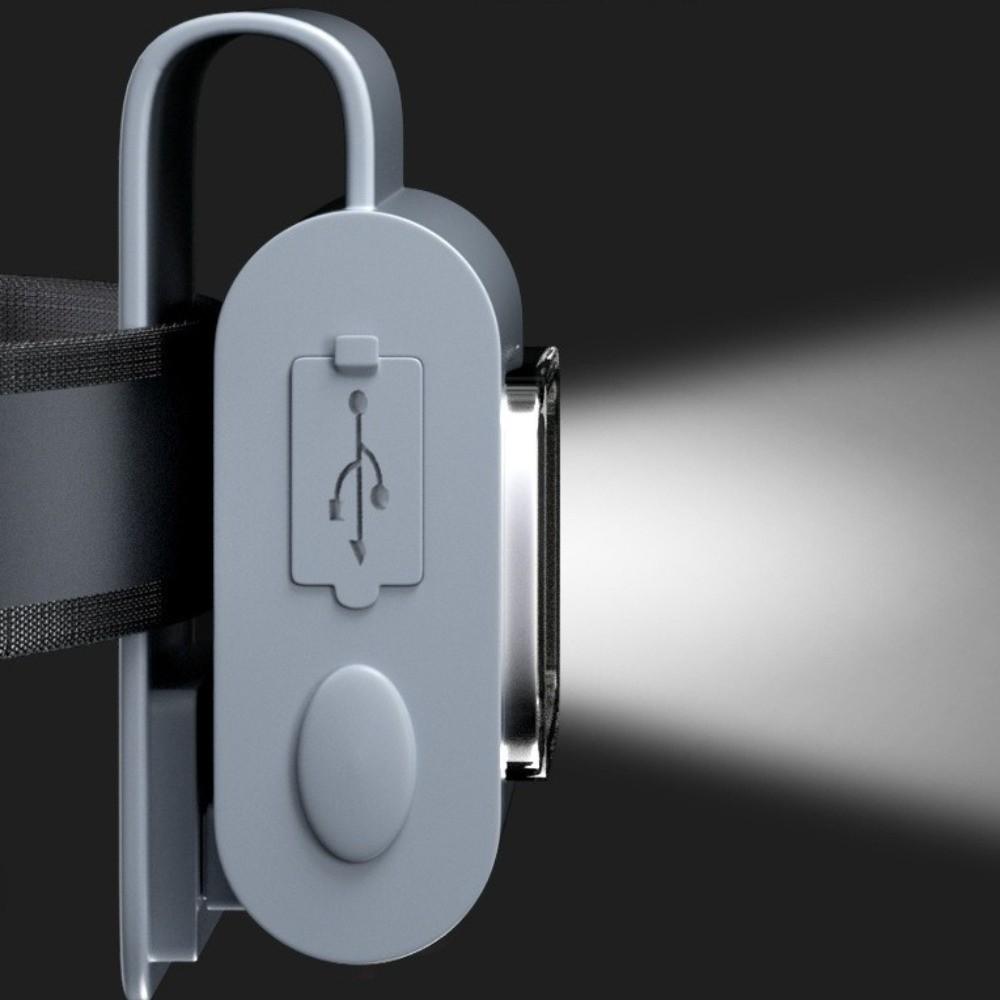 USB Rechargeable Run Light Silicone Walking Lamp Portable LED Safety Lights  Outdoor