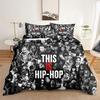Amaru Shakur Duvet Cover 2Pac Pillowcase Bedding Set Adult Boy Girl Bedroom Decoration Gift Single Double Large Size